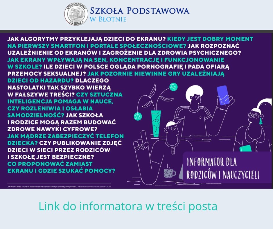 „Ekrany, zdrowie, bezpieczeństwo i dostęp do informacji”